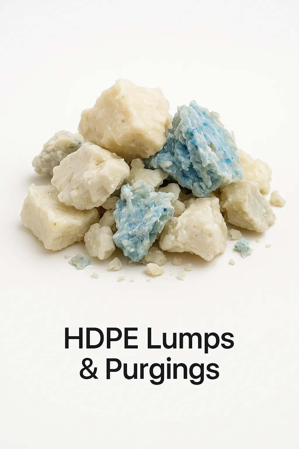 HDPE kütle ve temizleme atığının kıyımı